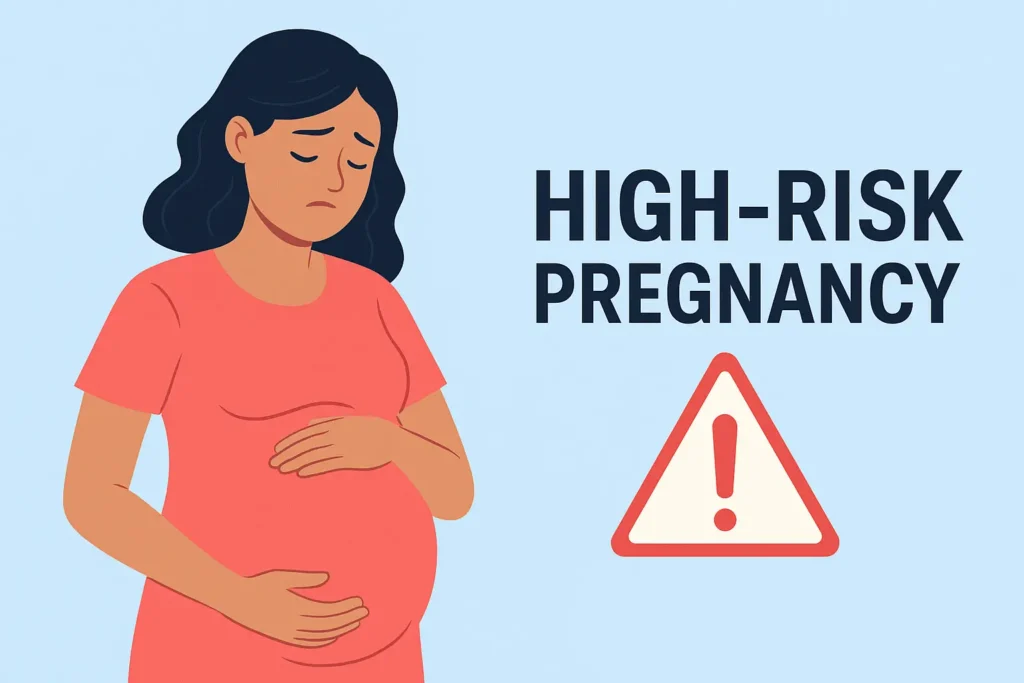 What is a high-risk pregnancy?